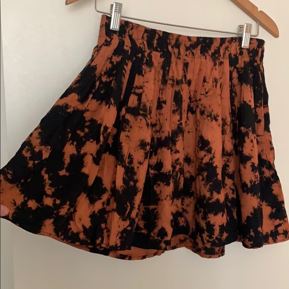 Tie dyed skirt